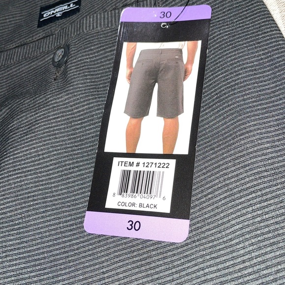 NWT O’Neill hybrid shorts in dark grey. Men 30. Classic skater and street style! - Picture 7 of 10